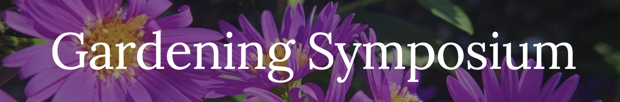 2025 Massachusetts Gardening Symposium - $89 Fee until August 5